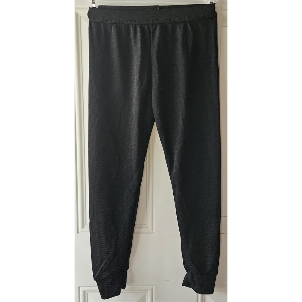 Polarmax Boys‎ Medium Thermal Base Layer Pants Black Acclimate Dry Made USA